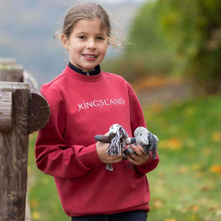 Kingsland Pull KLAntonia Enfants Grenat Rouge