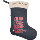 Kingsland Chaussette De Noël KLArthur Marine