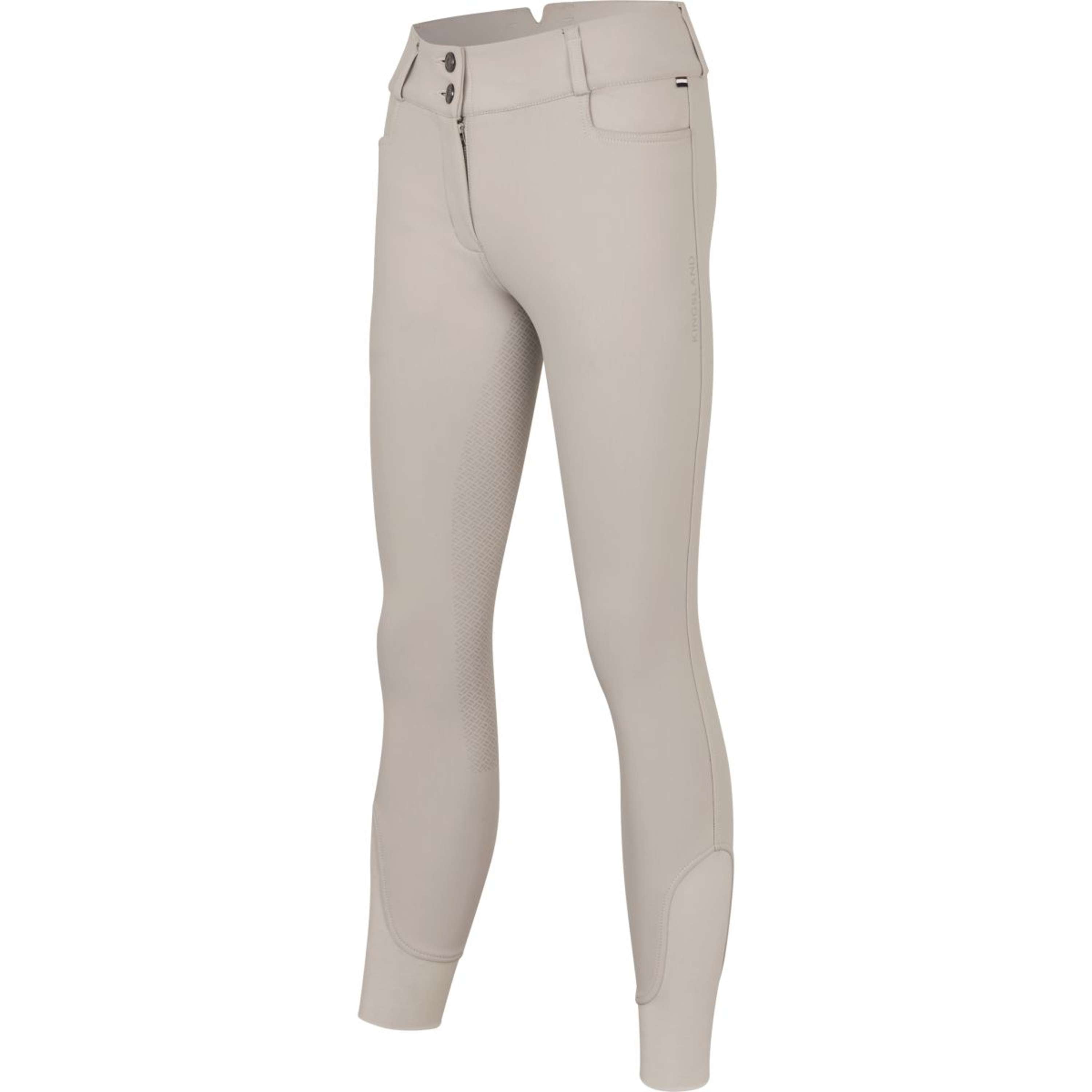 Kingsland Pantalon d'Équitation KLKarla Imperméable Full Grip Beige Dove