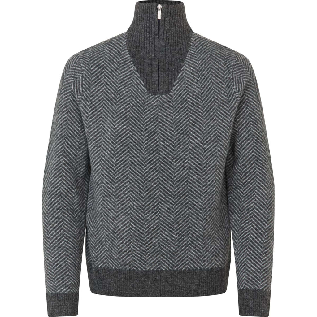 Kingsland Pull KLAndrew Hommes Gris foncé