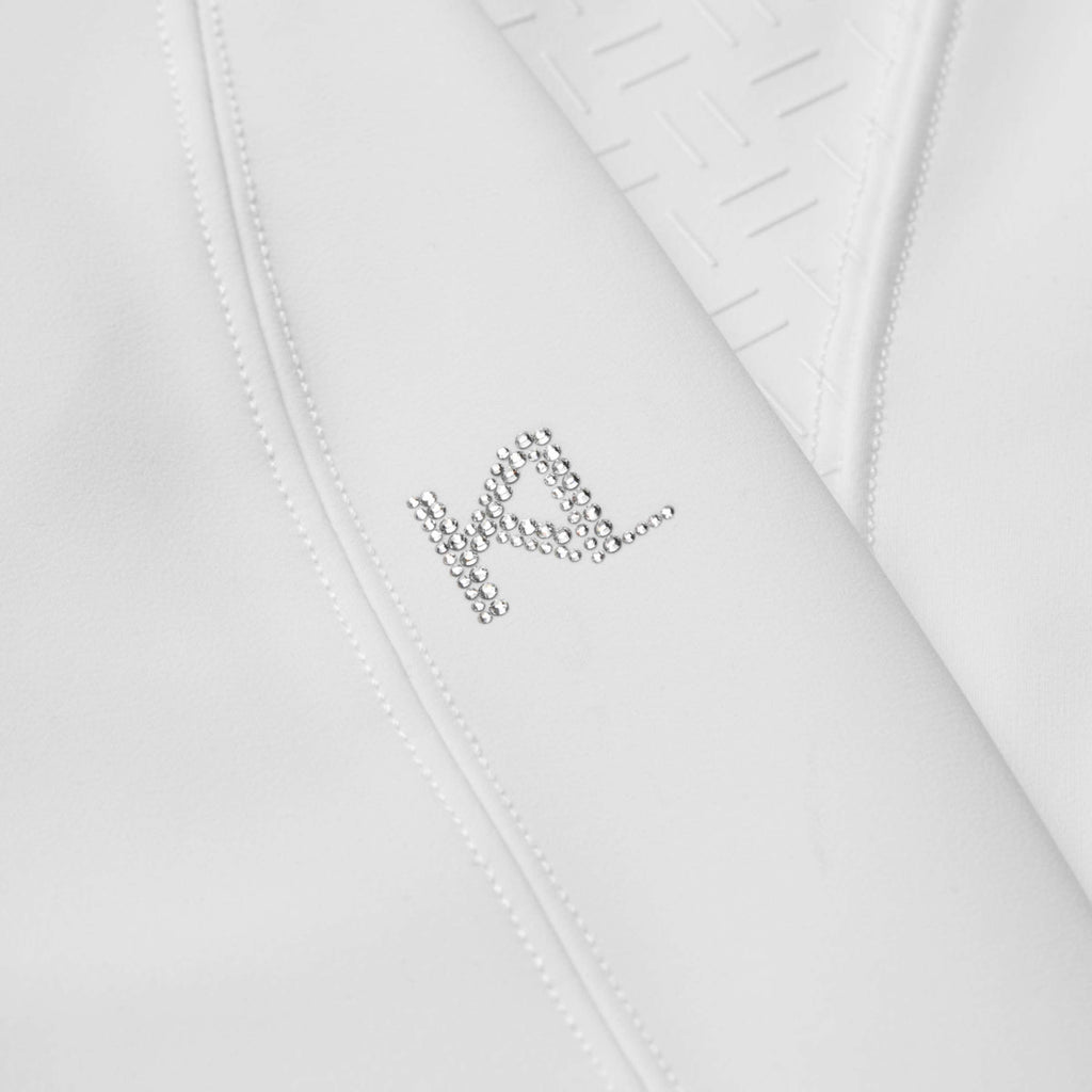 Kingsland Pantalon d'Équitation Khloe Full Grip Blanc