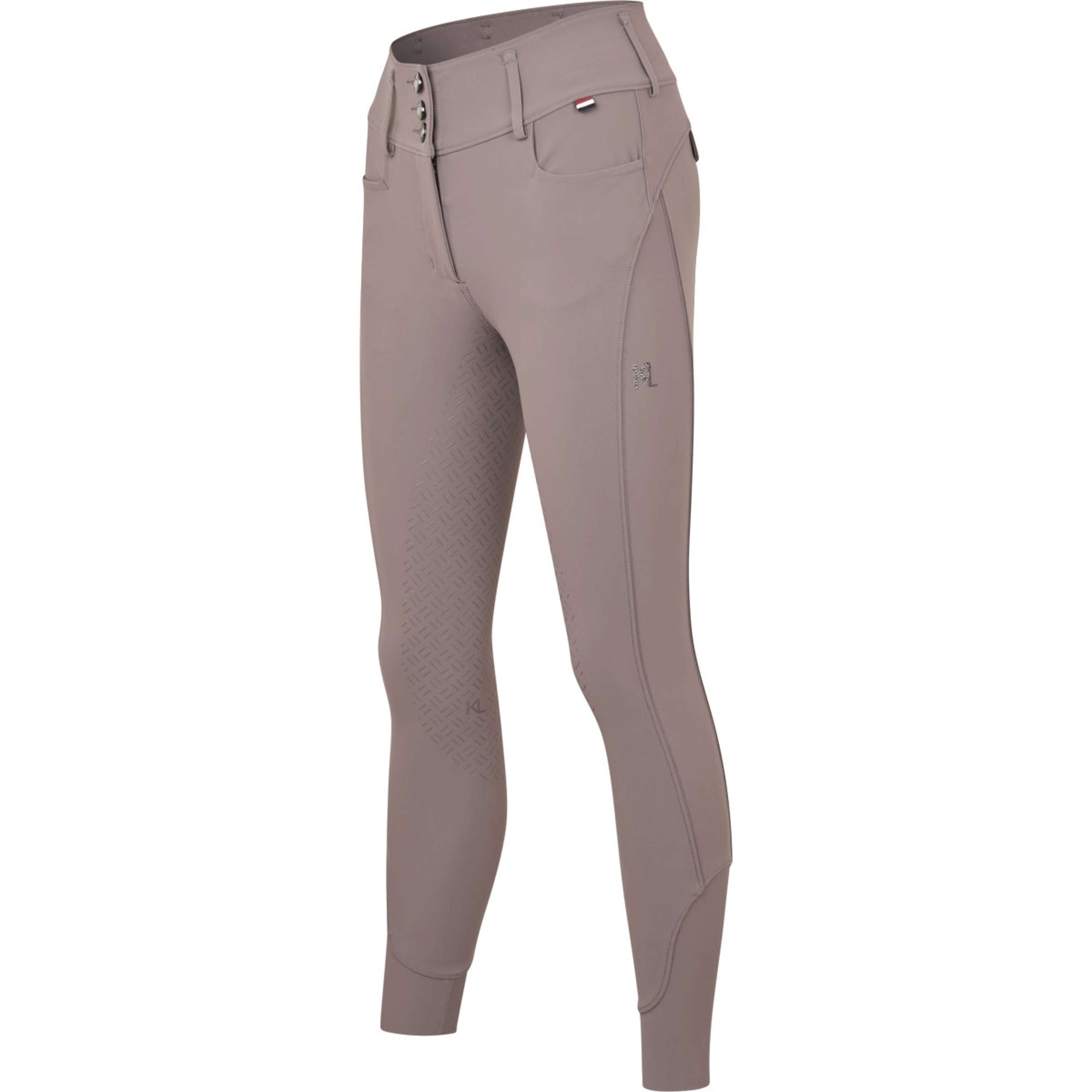 Kingsland Pantalon d'Équitation KLKimi Full Grip Brown Iron