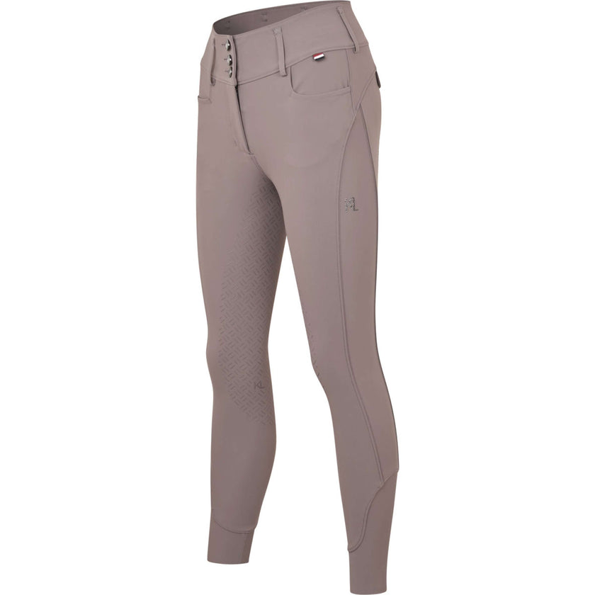 Kingsland Pantalon d'Équitation KLKimi Full Grip Brown Iron