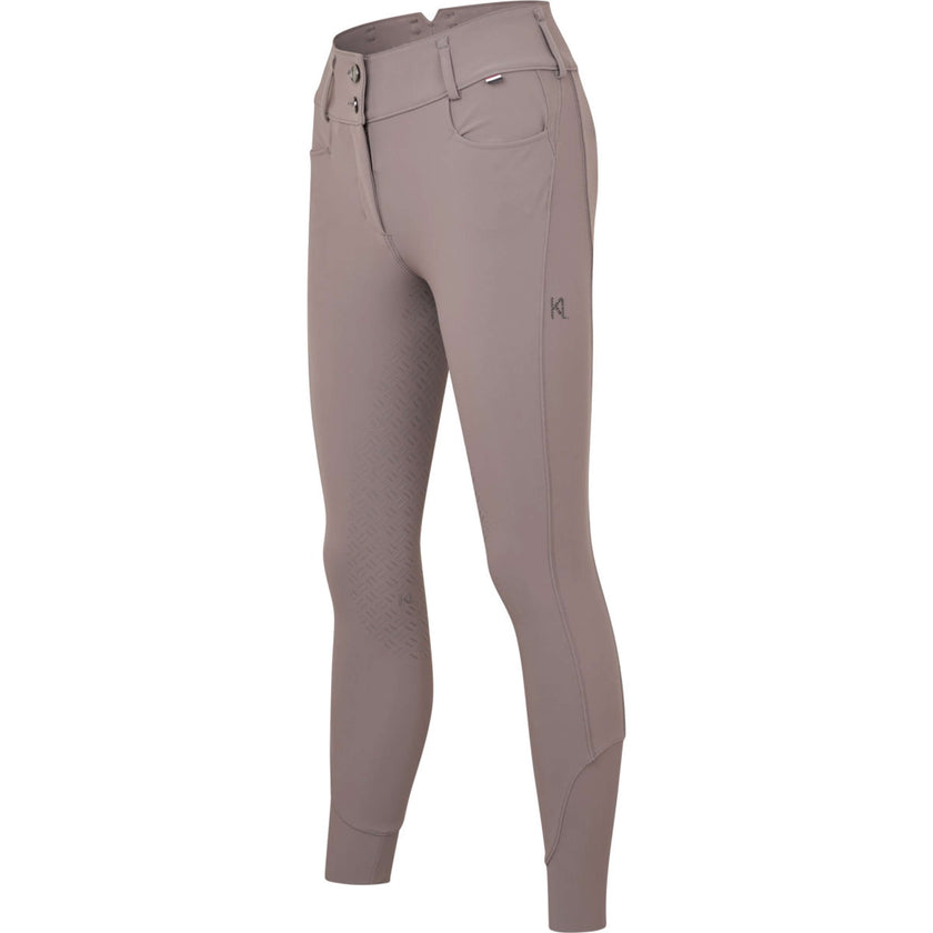 Kingsland Pantalon d'Équitation KLKira Full Grip Brown Iron