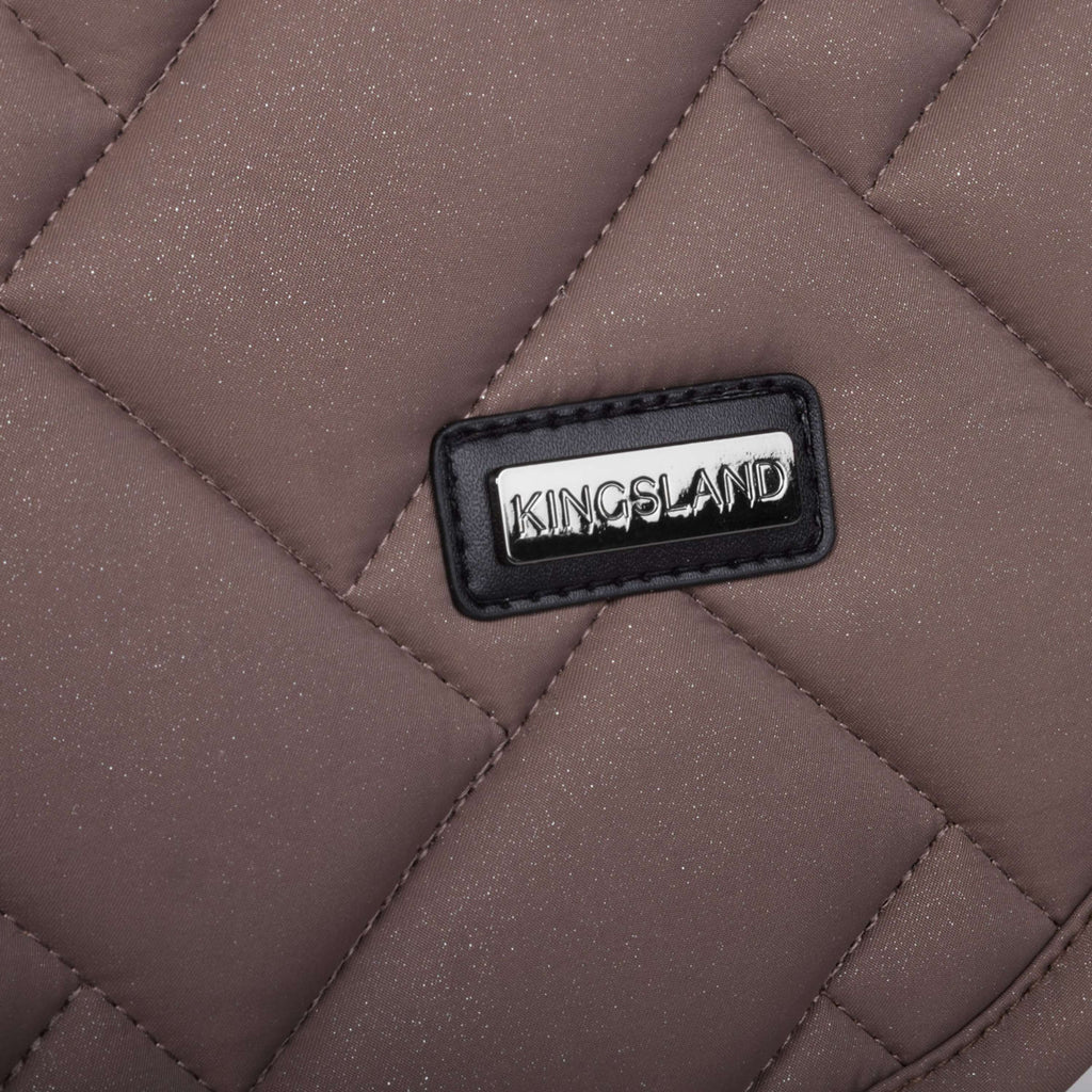 Kingsland Tapis de Selle KLLexie Dressage Brown Iron