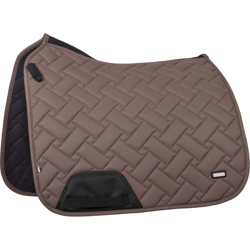Kingsland Tapis de Selle KLLexie Dressage Brown Iron