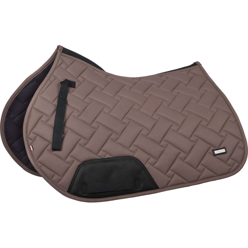 Kingsland Tapis de Selle KLLexie de Saut Brown Iron
