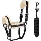 Kingsland Ensemble Licol KLLexie avec Fourrure Noir