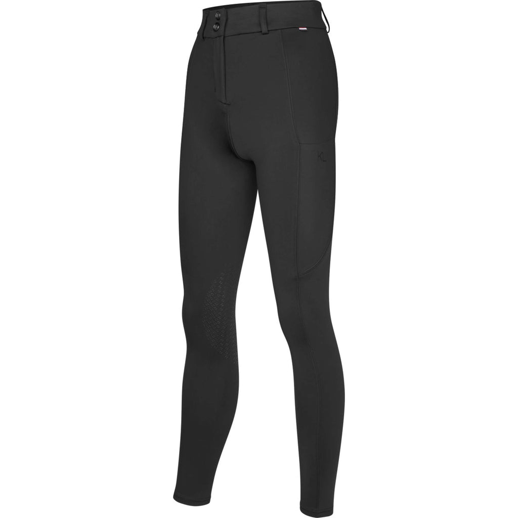 Kingsland Pantalon d'Équitation KLKaya Prise de Genou Noir