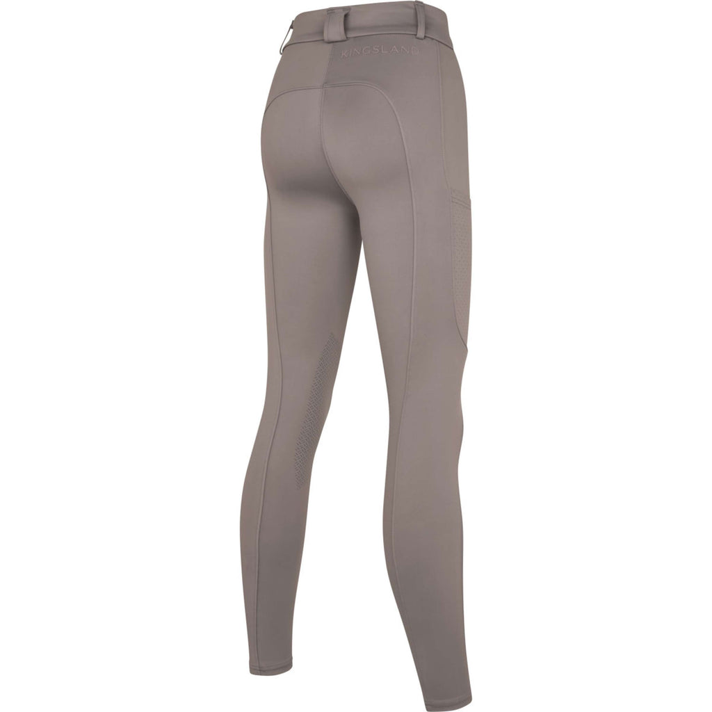 Kingsland Pantalon d'Équitation KLKaya Prise de Genou Brown Iron