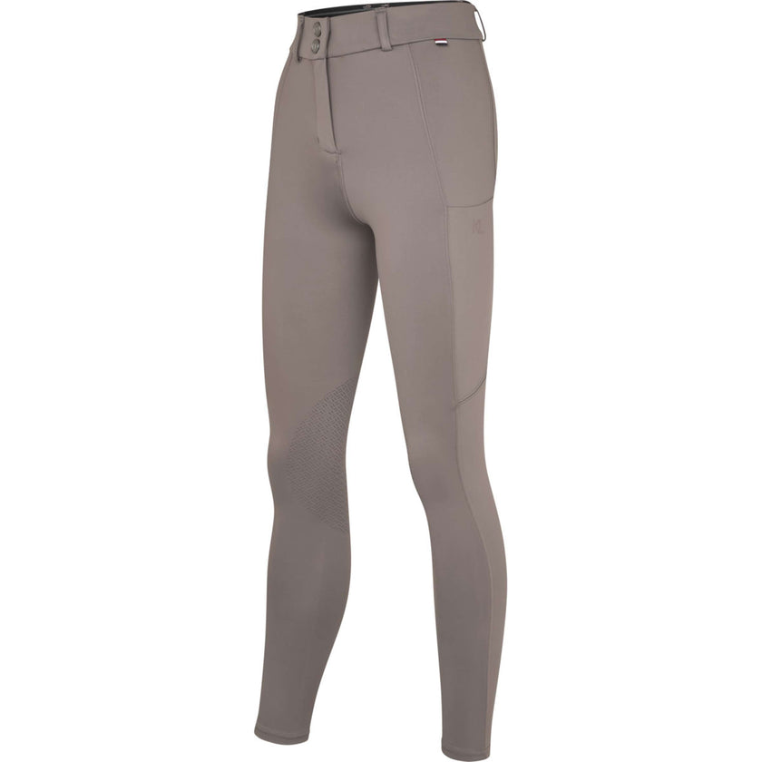 Kingsland Pantalon d'Équitation KLKaya Prise de Genou Brown Iron Kingsland Pantalon d'Équitation KLKaya Prise de Genou Brown Iron