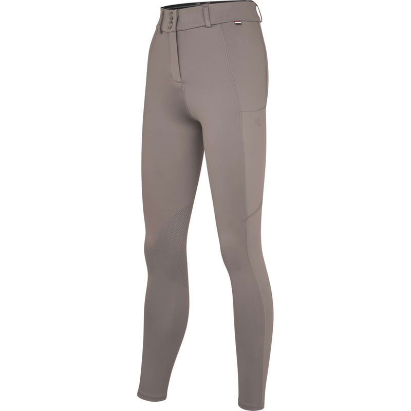 Kingsland Pantalon d'Équitation KLKaya Prise de Genou Brown Iron