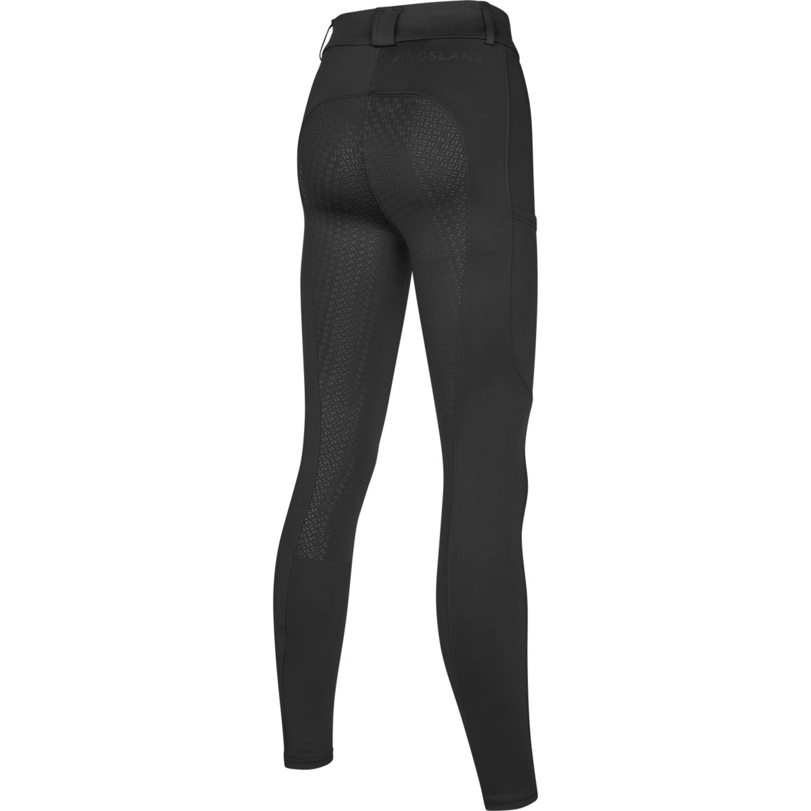 Kingsland Pantalon d'Équitation KLKaya Full Grip Noir