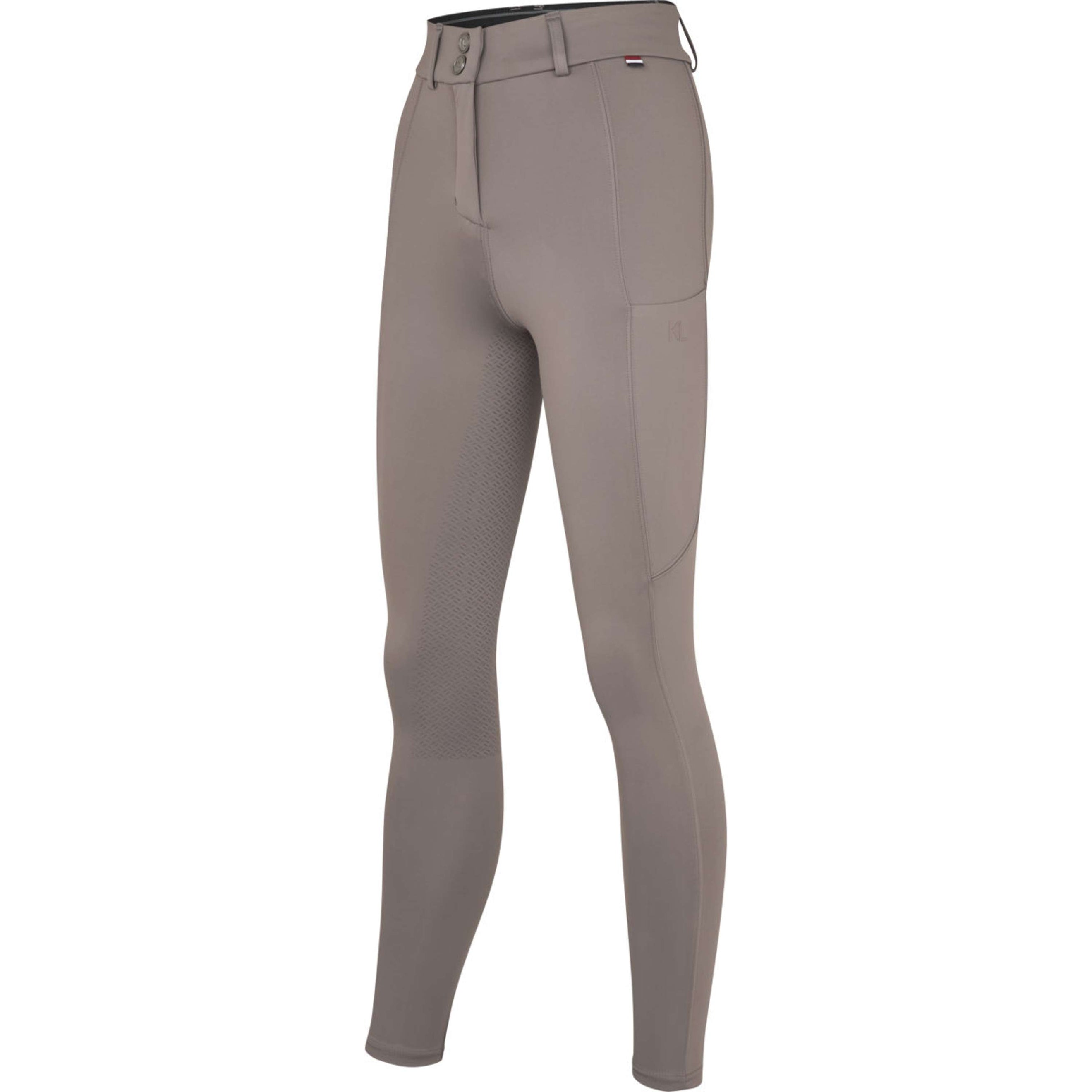 Kingsland Pantalon d'Équitation KLKaya Full Grip Brown Iron