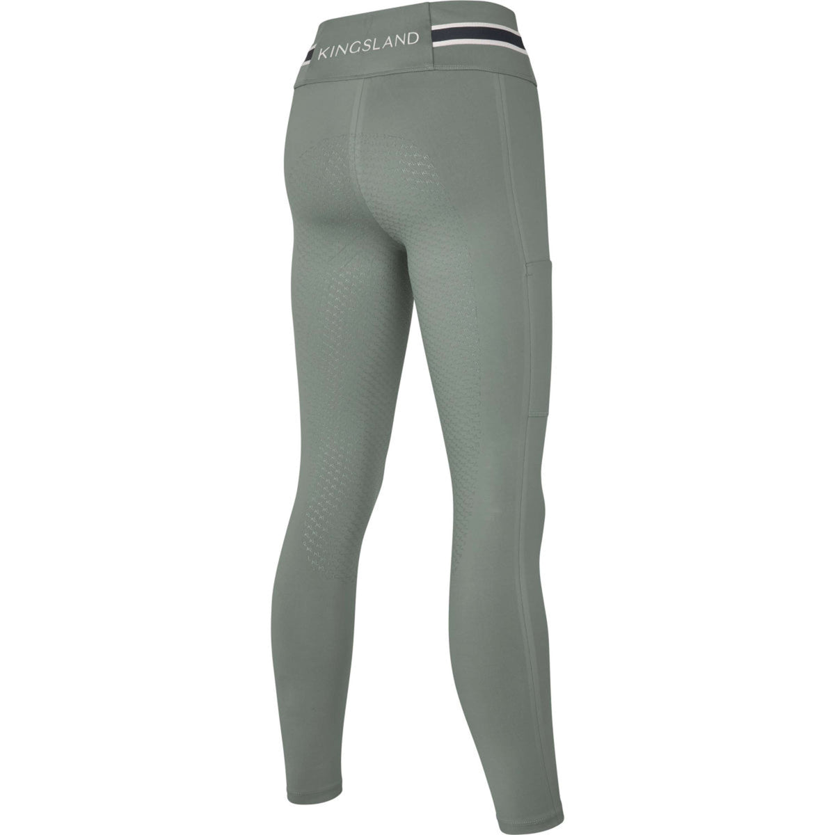 Kingsland Legging d'Équitation KLLaura Full Grip Green Agave