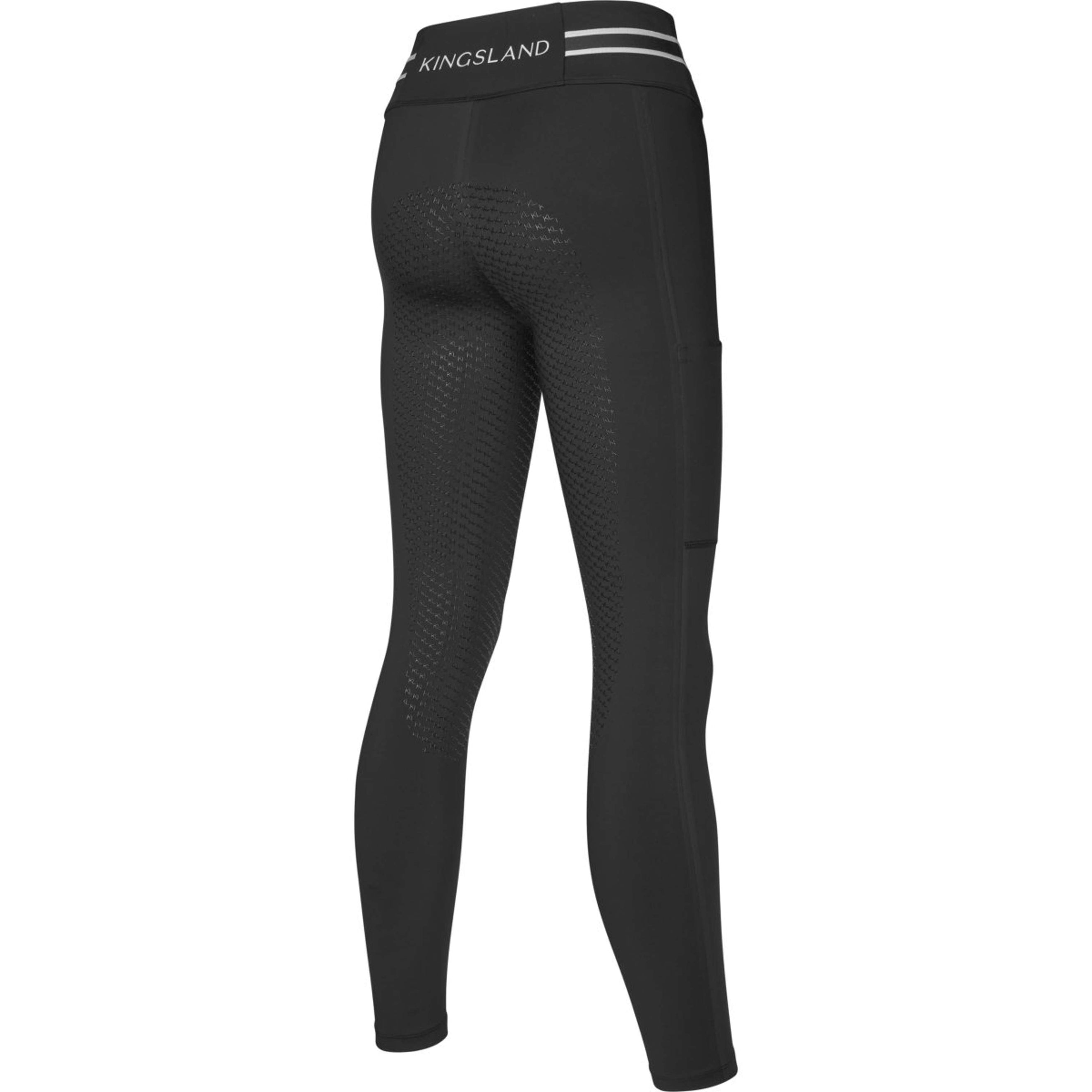 Kingsland Legging d'Équitation KLLaura Full Grip Noir Kingsland Legging d'Équitation KLLaura Full Grip Noir