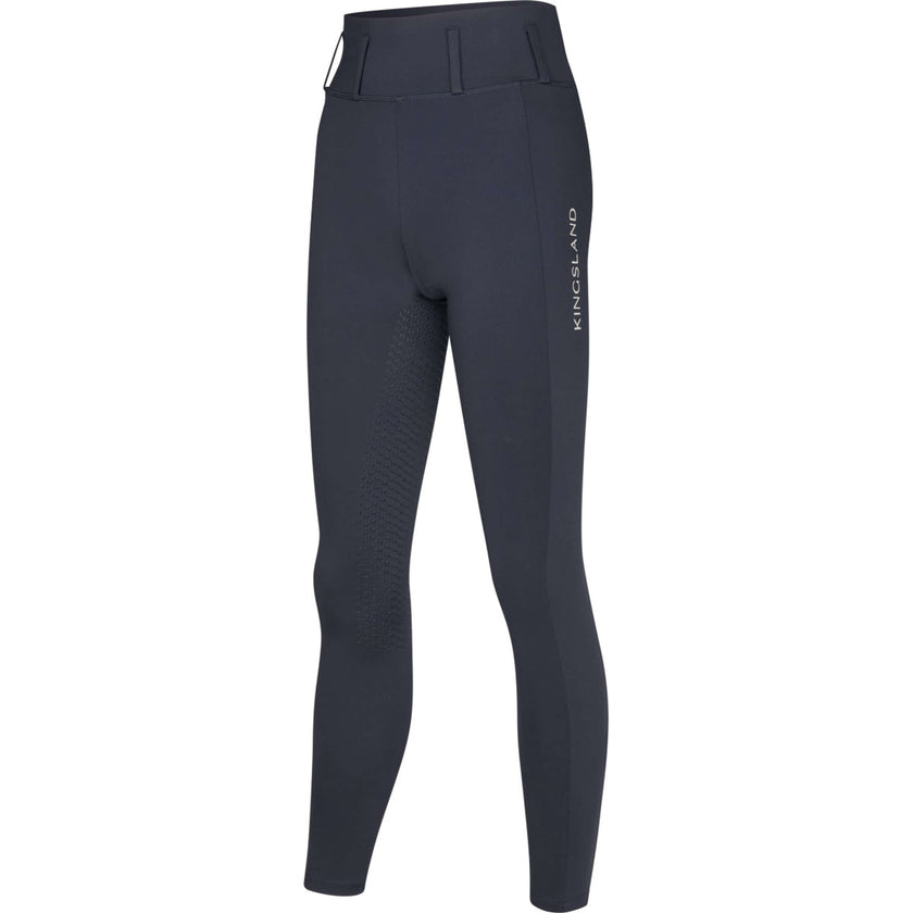 Kingsland Legging d'Équitation KLLeann F-Tec 5 Full Grip Marin