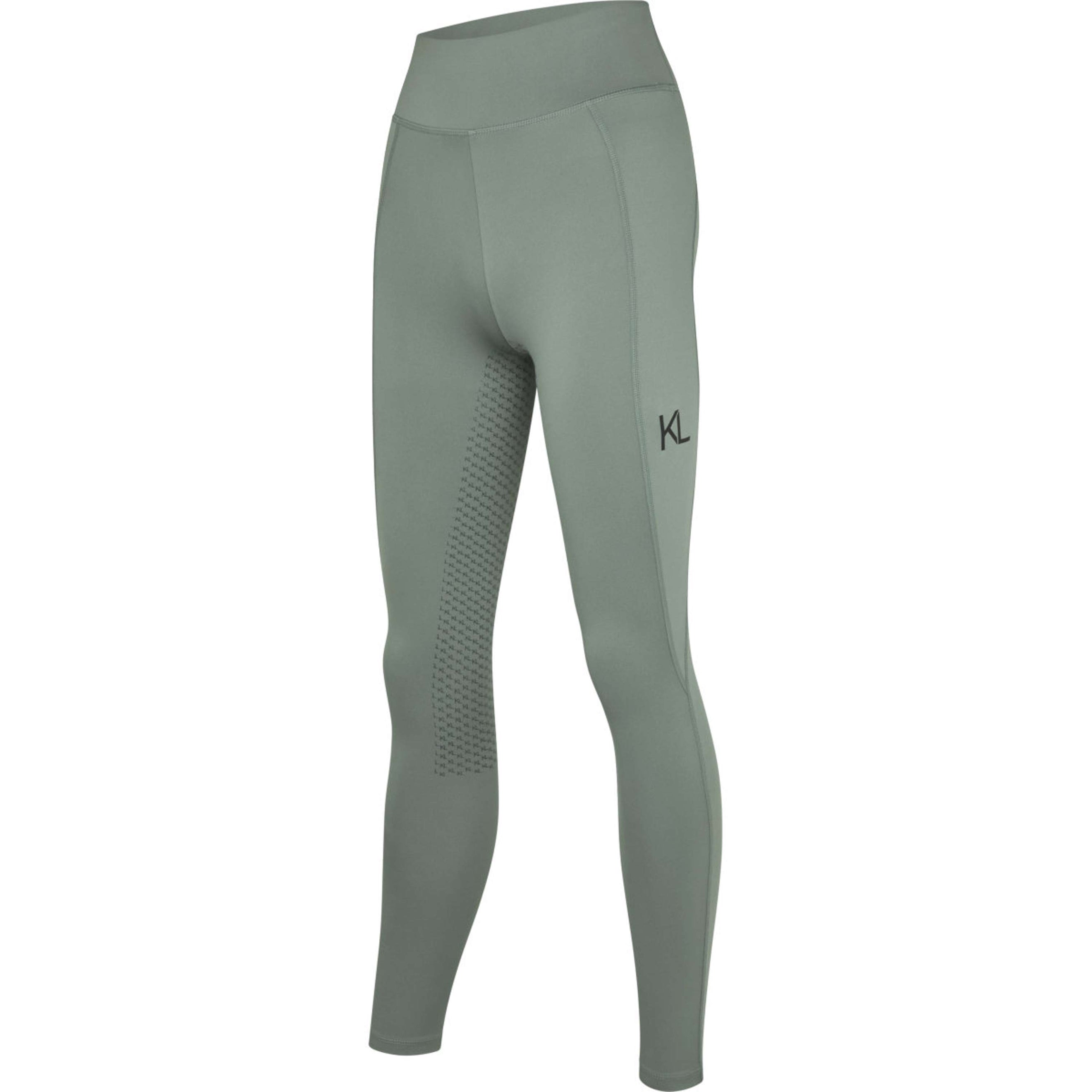 Kingsland Legging d'Équitation KLLorella F-Tec 5 Full Grip Green Agave