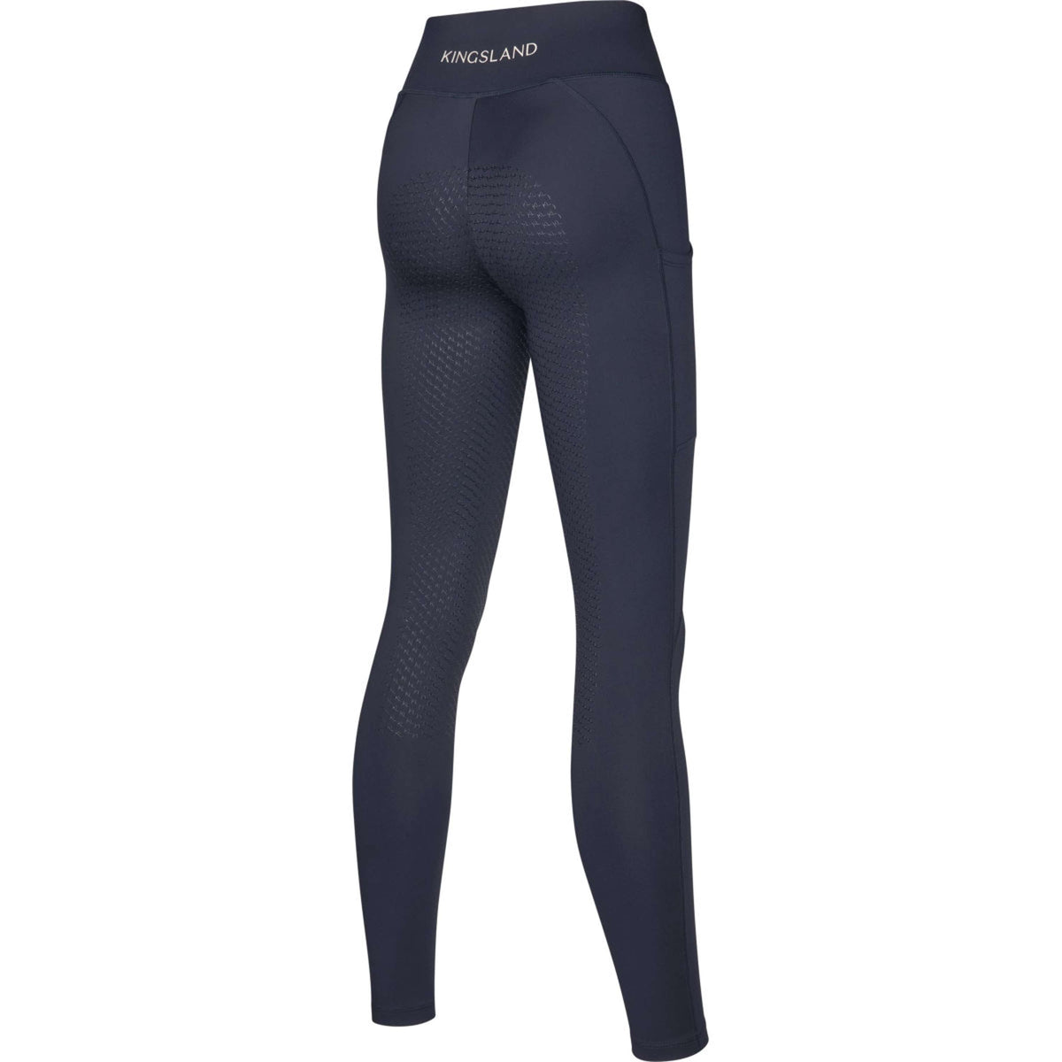 Kingsland Legging d'Équitation KLLorella F-Tec 5 Full Grip Marin