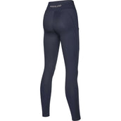 Kingsland Legging d'Équitation KLLorella F-Tec 5 Full Grip Marin
