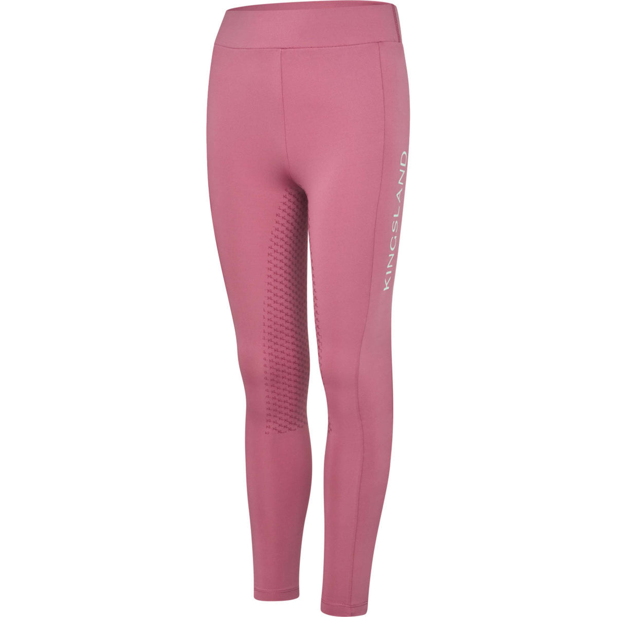 Kingsland Legging d'Équitation KLLilo Junior F-tec 5 Full Grip Heather Rose