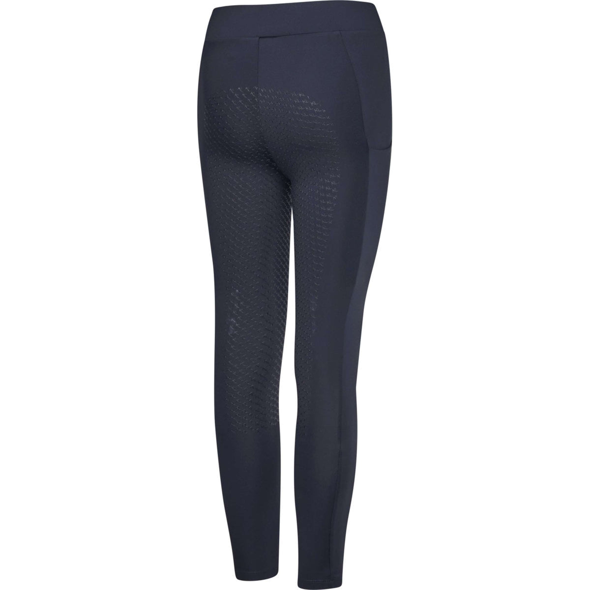 Kingsland Legging d'Équitation KLLilo Junior F-tec 5 Full Grip Marin