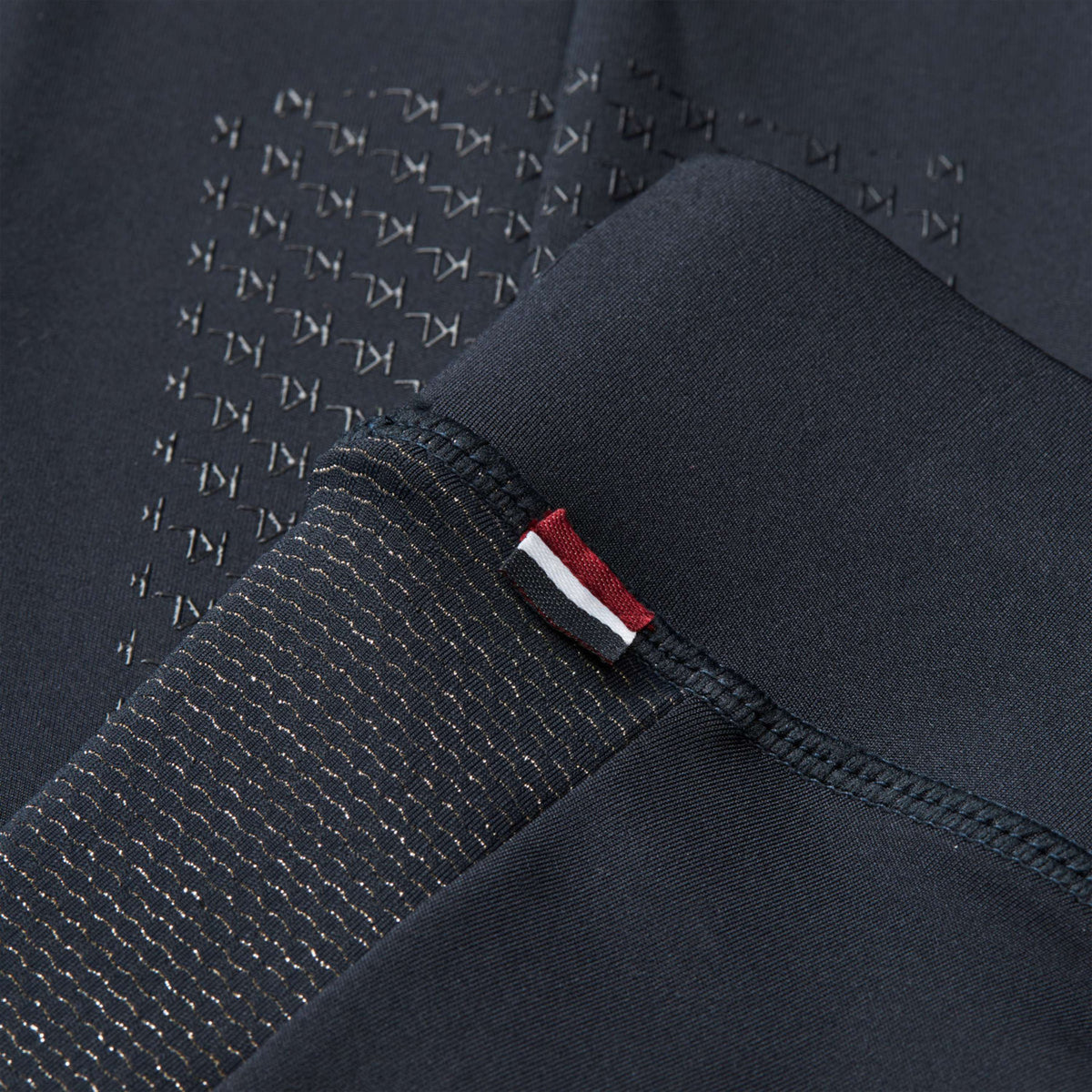 Kingsland Legging d'Équitation KLLinda Junior F-Tec 5 Full Grip Marin