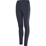 Kingsland Legging d'Équitation KLLinda Junior F-Tec 5 Full Grip Marin