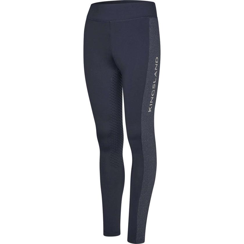Kingsland Legging d'Équitation KLLinda Junior F-Tec 5 Full Grip Marin Kingsland Legging d'Équitation KLLinda Junior F-Tec 5 Full Grip Marin