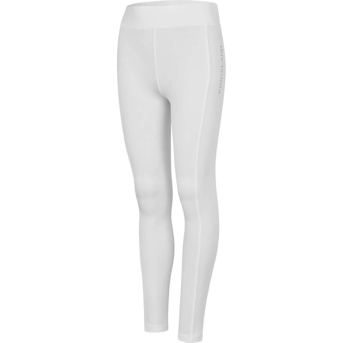 Kingsland Legging d'Équitation KLLily Junior F-Tec 5 Full Grip Blanc