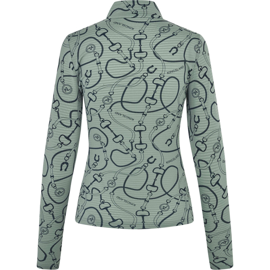 Kingsland Chemise D'entraînement KLLarissa Green Agave