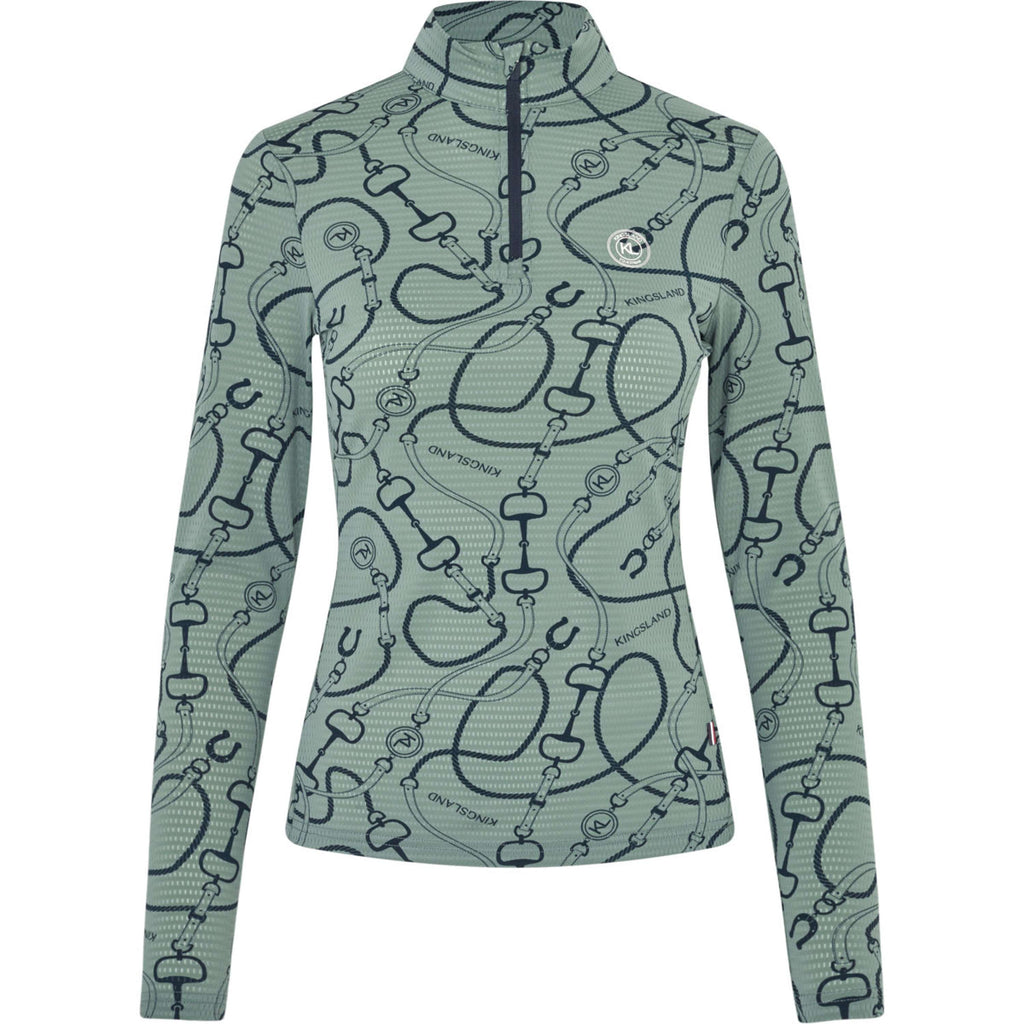 Kingsland Chemise D'entraînement KLLarissa Green Agave