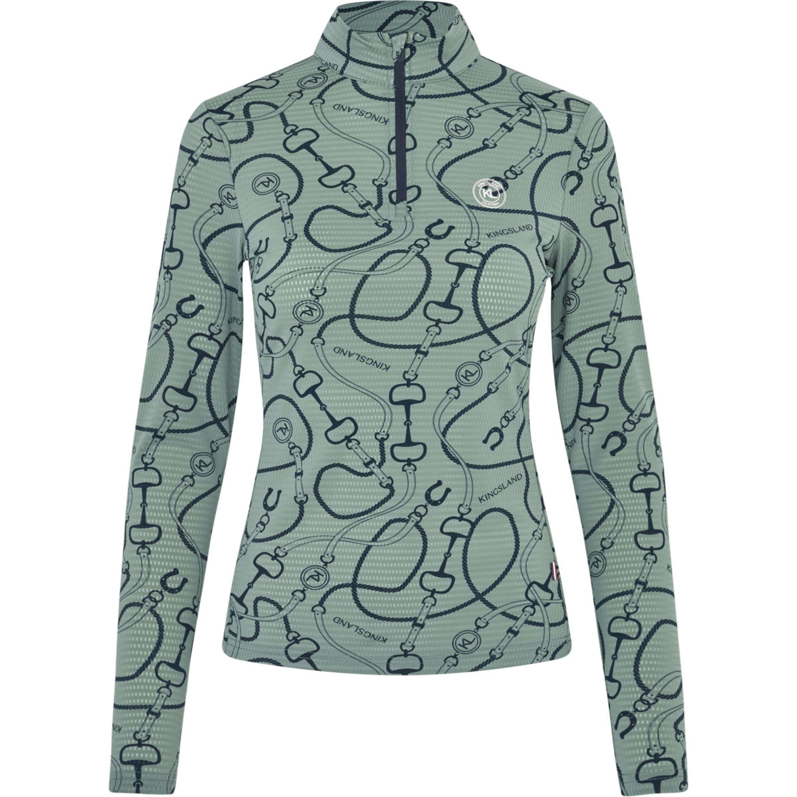 Kingsland Chemise D'entraînement KLLarissa Green Agave