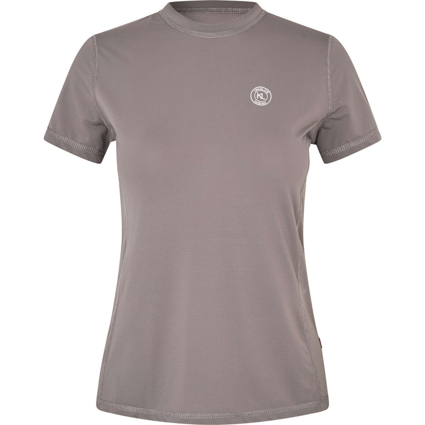 Kingsland T-Shirt KLLeona Technical Brown Iron