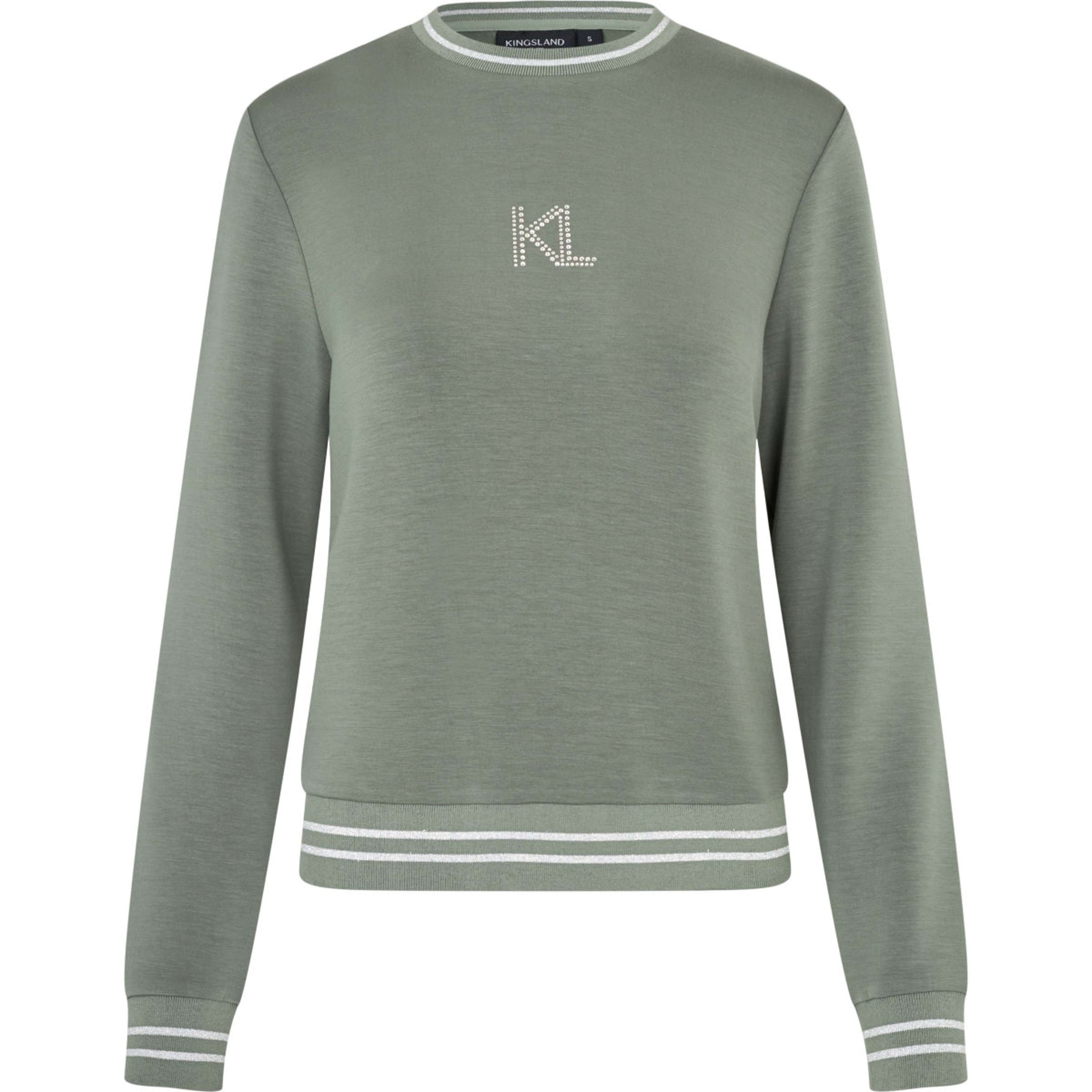 Kingsland Sweatshirt KLLilian Green Agave