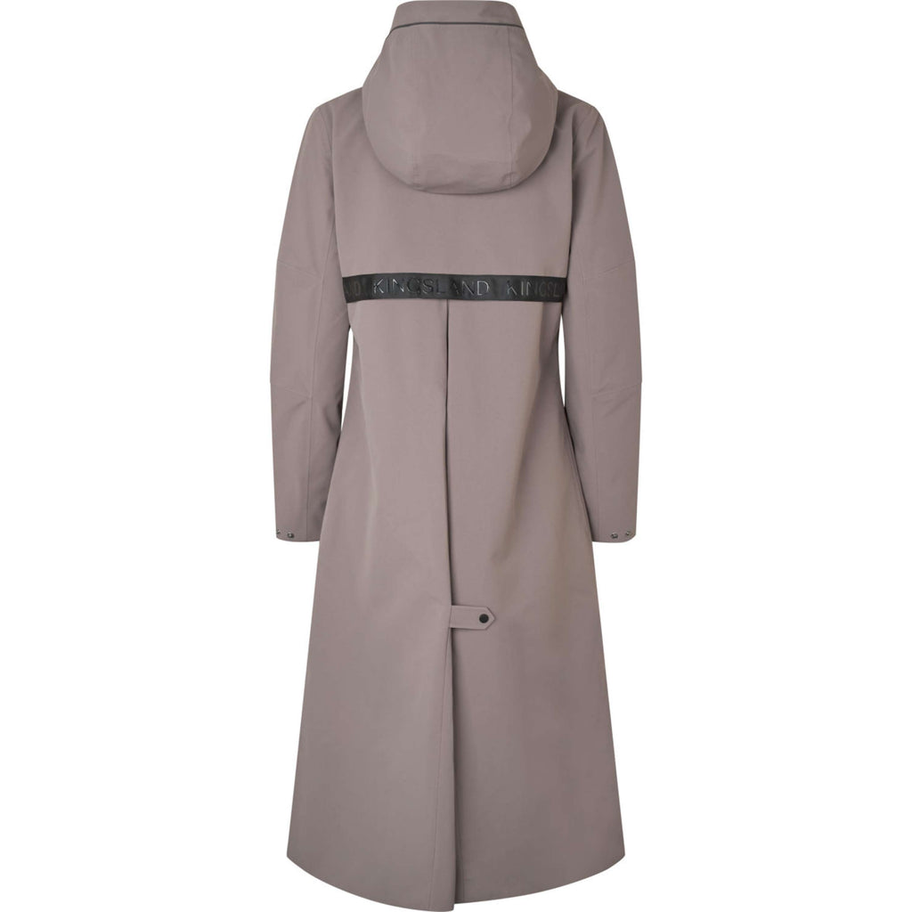 Kingsland Veste Longue KLLucia Étanche Brown Iron