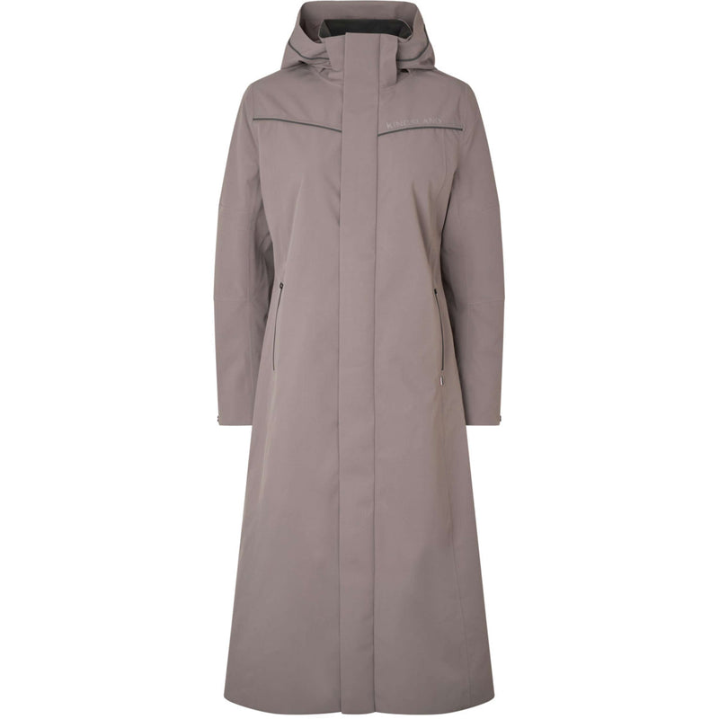 Kingsland Veste Longue KLLucia Étanche Brown Iron