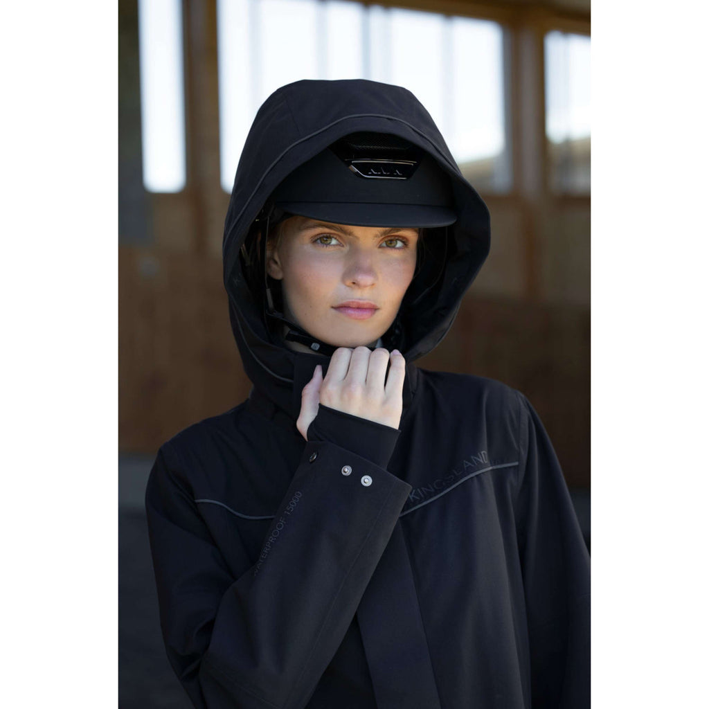 Kingsland Veste Longue KLLucia Étanche Noir