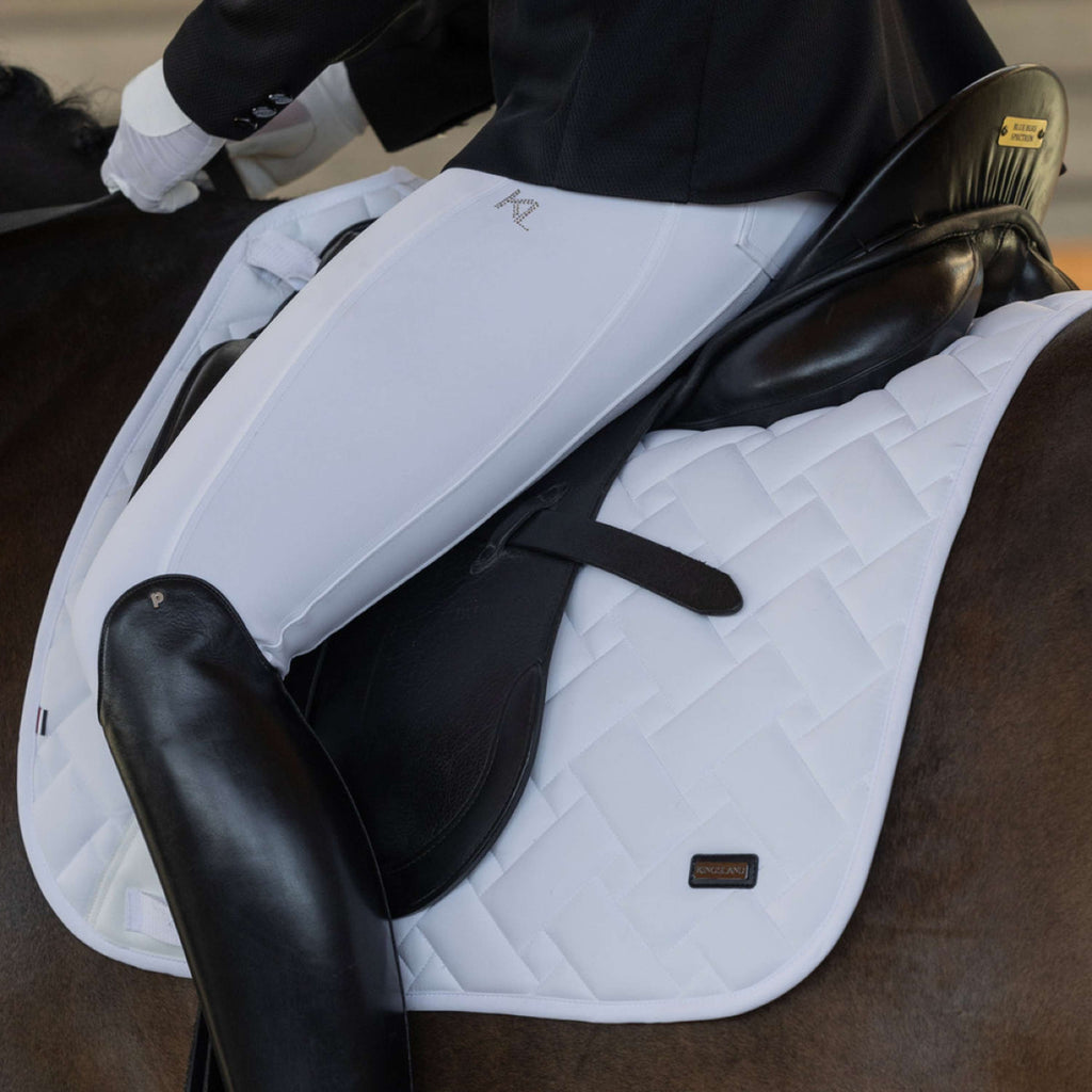 Kingsland Pantalon d'Équitation Khloe Full Grip Blanc