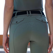 Kingsland Pantalon d'Équitation KLKimi Full Grip Green Agave