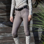 Kingsland Pantalon d'Équitation KLKerry Seamless Full Grip Brown Iron