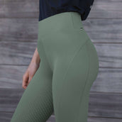 Kingsland Legging d'Équitation KLLindsey F-Tec Full Grip Green Agave