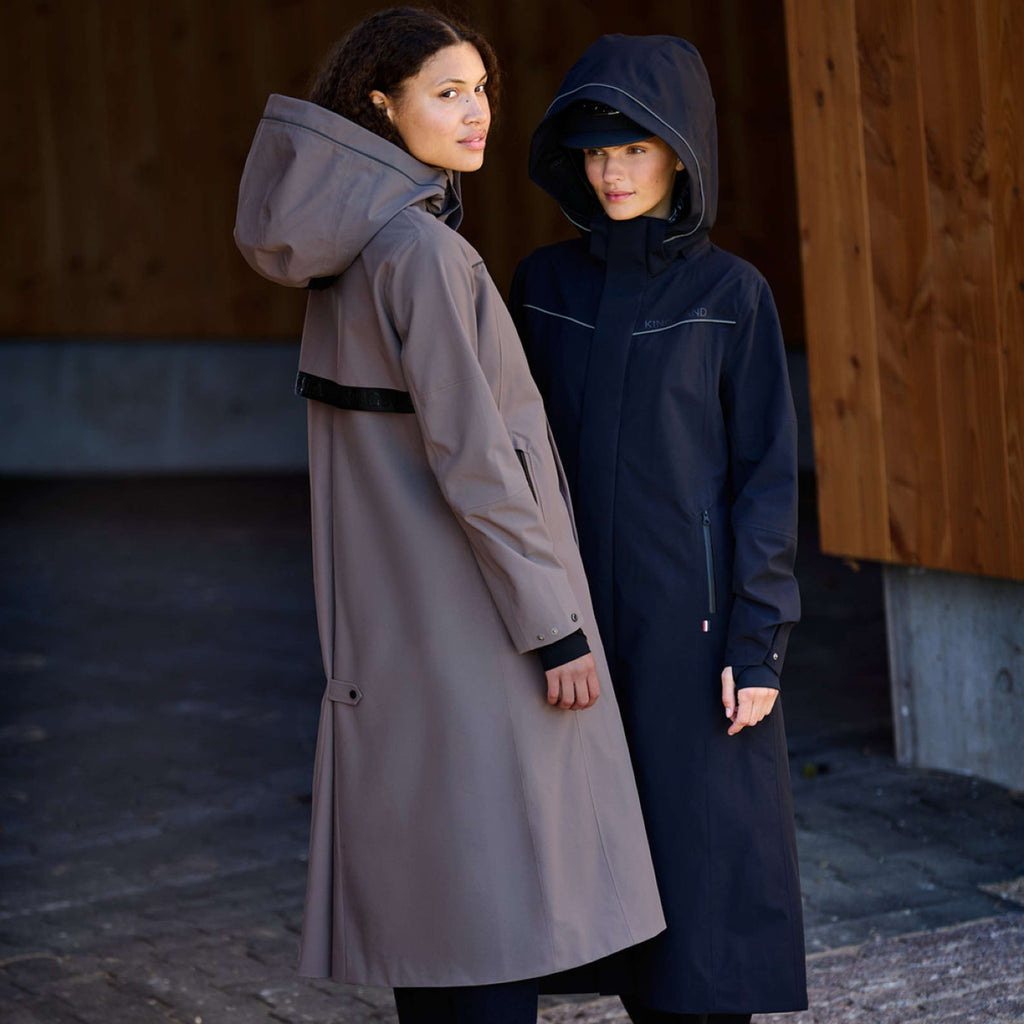 Kingsland Veste Longue KLLucia Étanche Noir