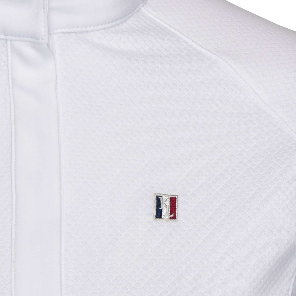 Kingsland T-shirt de Concours Classic Short Sleeves Dames Blanc