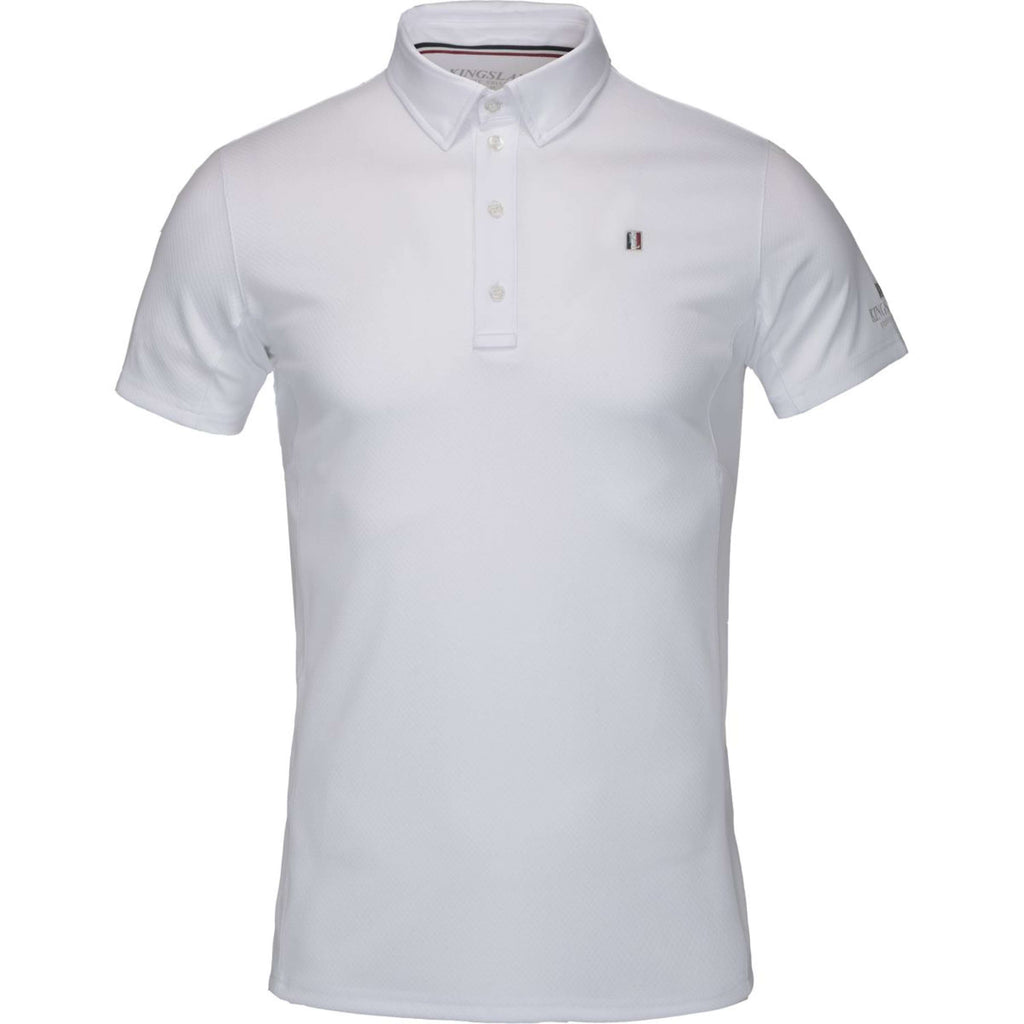 Kingsland T-shirt de Concours Classic Hommes Blanc