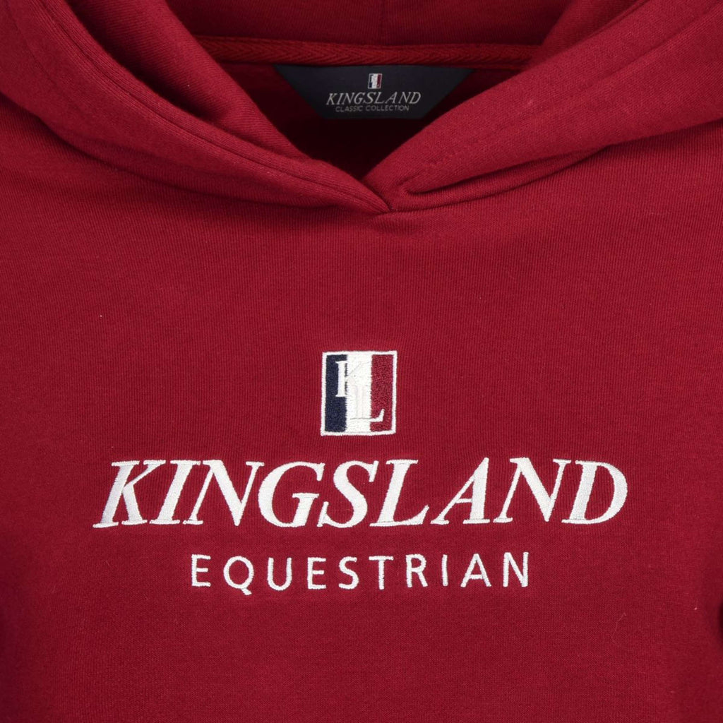 Kingsland Pull col Hoodie Classic Unisex Bordeaux