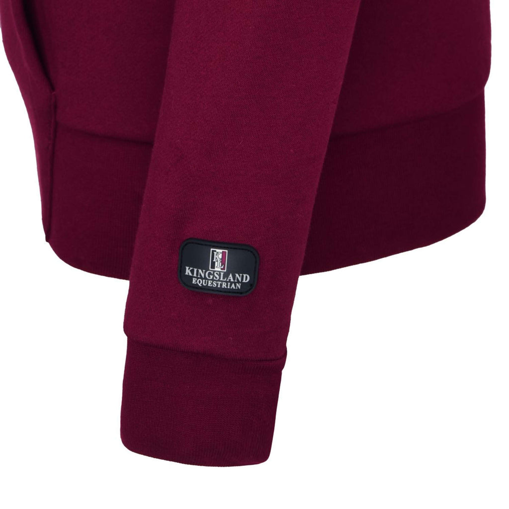Kingsland Pull col Hoodie Classic Unisex Bordeaux