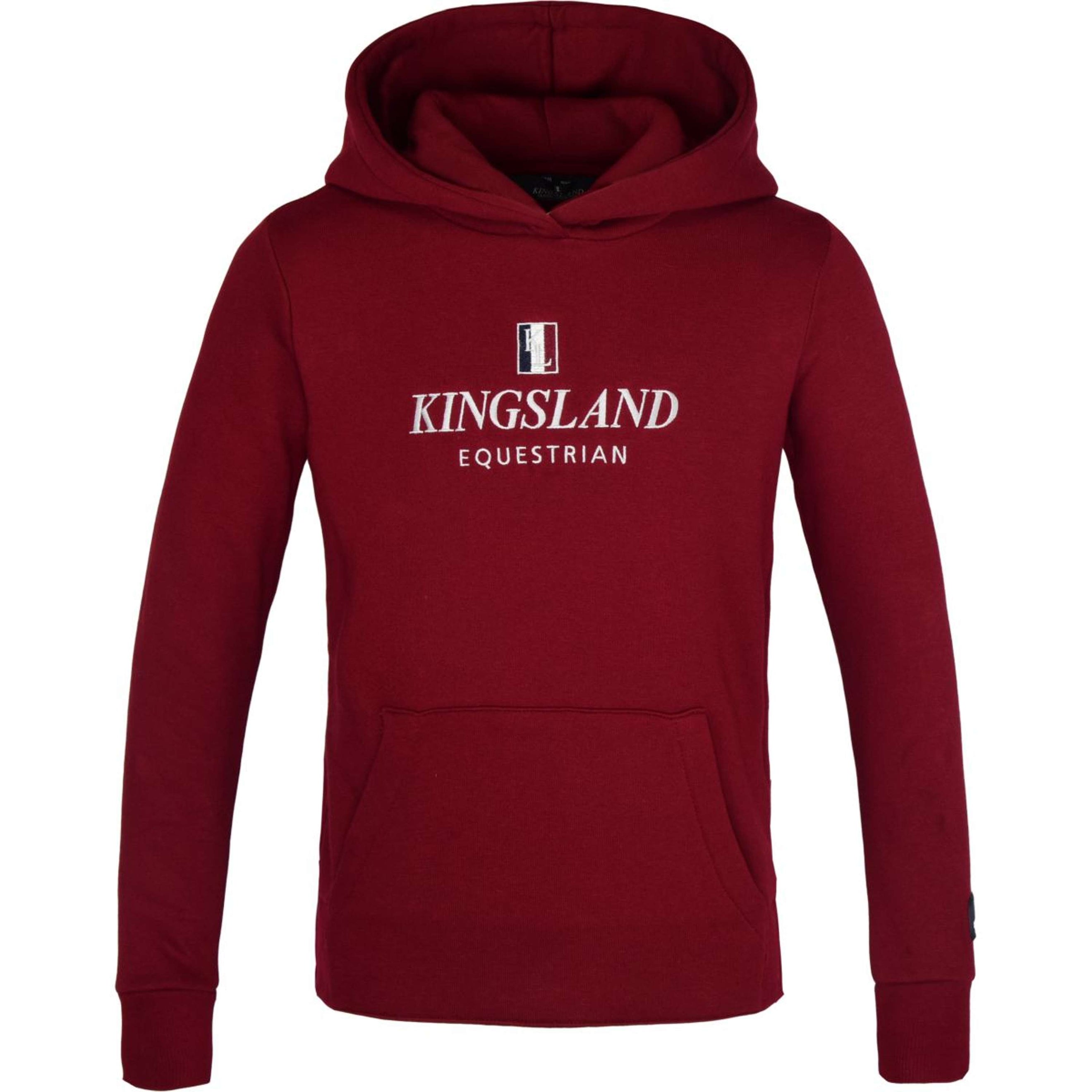 Kingsland Pull col Hoodie Classic Unisex Bordeaux