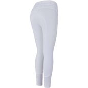 Kingsland Pantalon d'Équitation Kadi E-Tec Full-Grip Femmes Blanc