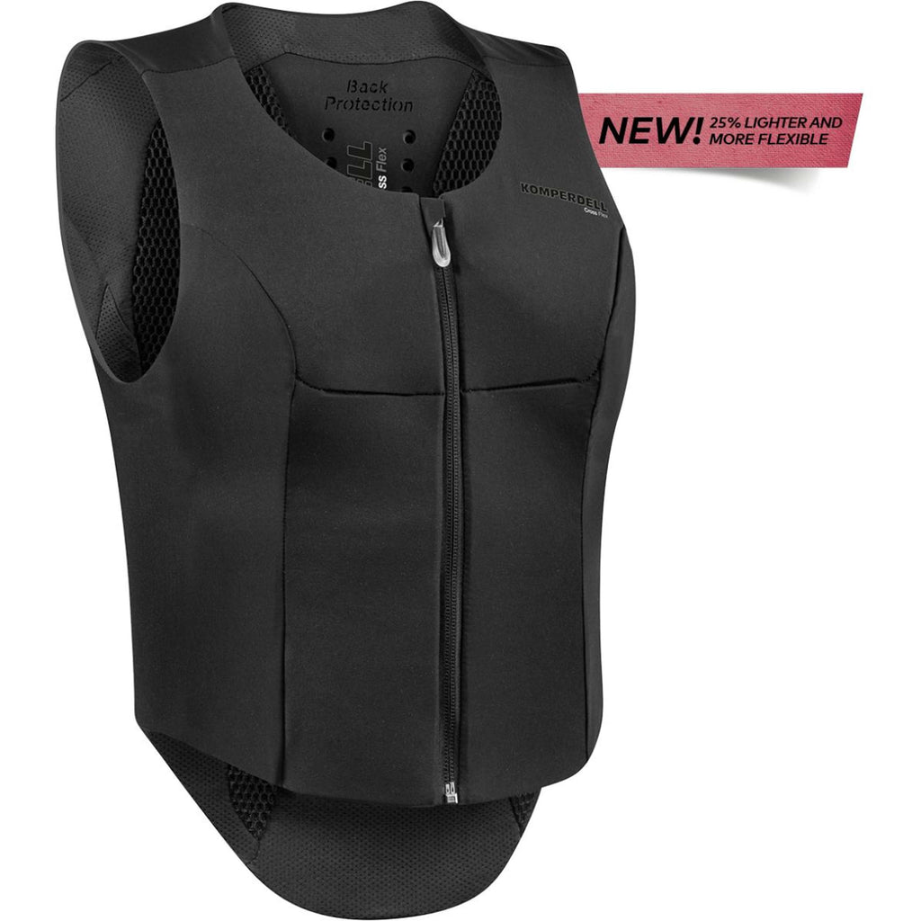 Komperdell Gilet de Protection Flexfit Mince Noir/Gris
